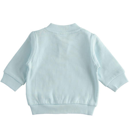 Boy sweatshirt with zip from 1 to 24 months iDO SKY-3871