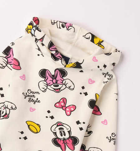 iDO Minnie hoodie for girls from 3 to 8 years MILK-0111