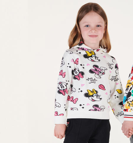 iDO Minnie hoodie for girls from 3 to 8 years MILK-0111