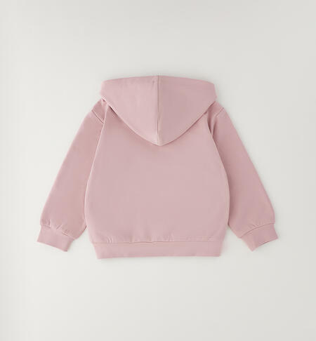 Felpa con cappuccio bambina ROSA-3031