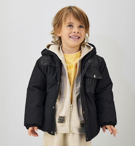 Felpa con cappuccio bambino BEIGE