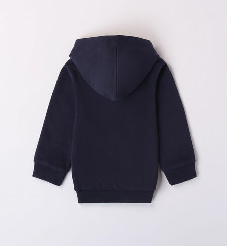 iDO hoodie for boys aged 9 months to 8 years NAVY-3885