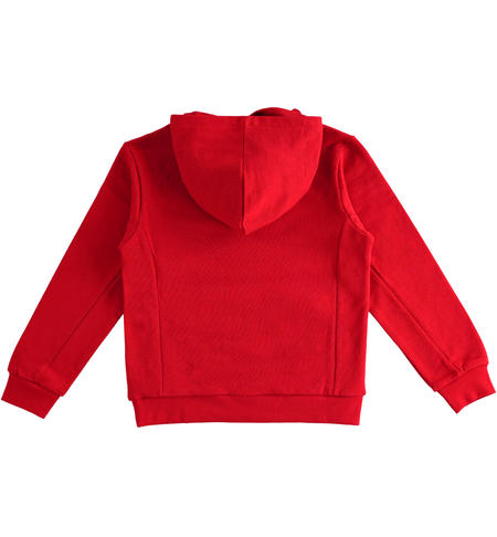 Boy hooded sweatshirt  from 8 to 16 years by iDO ROSSO-2253