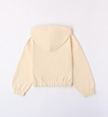 iDO sweatshirt with an elasticated hem for girls from 8 to 16 years BURRO-0215