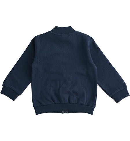 Felpa con zip bambino - da 9 mesi a 8 anni iDO NAVY-3885