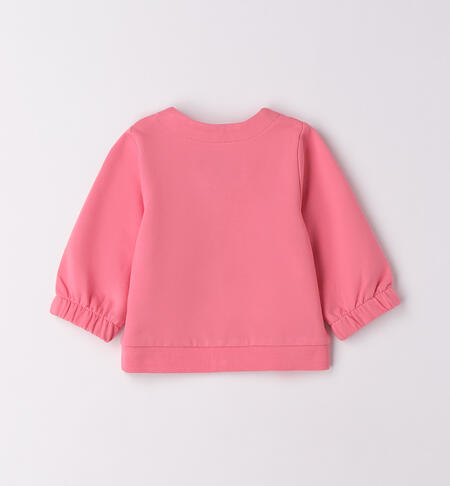 Felpa con zip neonata CORALLO-2322