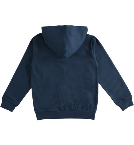 Boy zip sweatshirt  from 8 to 16 years by iDO NAVY-3885