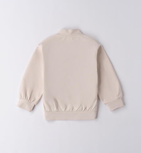Felpa da bambina iDO CRYSTAL GRAY-2911