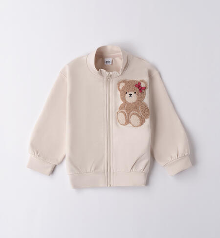 Felpa da bambina iDO CRYSTAL GRAY-2911