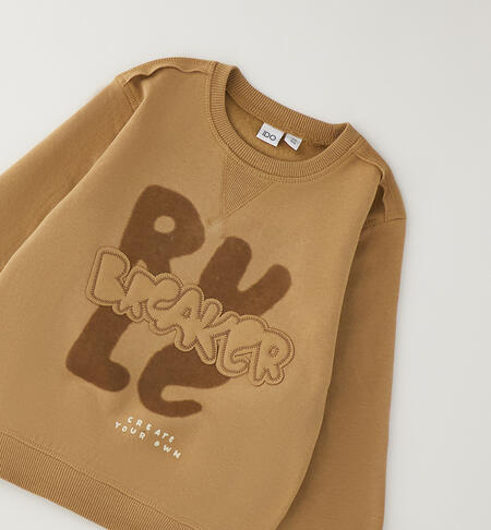 Felpa da bambino BEIGE-0747