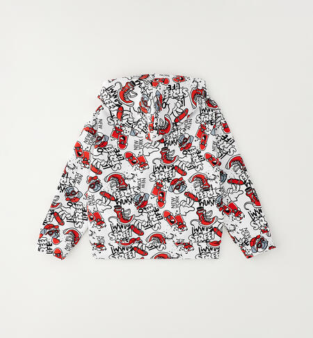 Felpa da bambino iDO BIANCO-ROSSO-6BVL