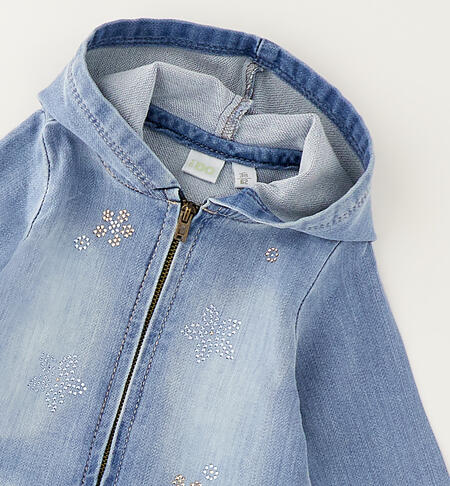 Felpa da neonata con cappuccio LAVATO CHIARISSIMO-7300