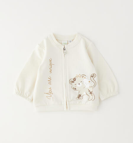 iDOMIni baby girl sweatshirt CREAM