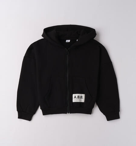 Boys' sweatshirt BLACK