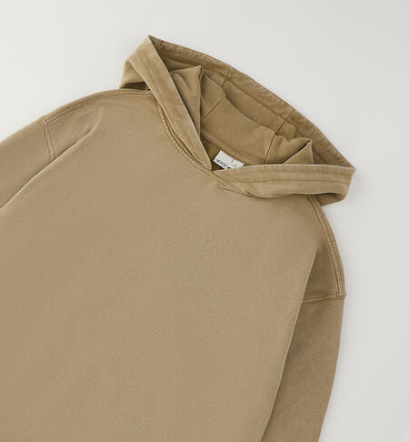 Felpa da ragazzo BEIGE-0414