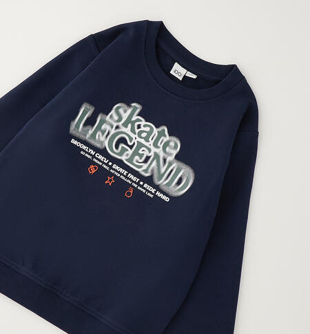Felpa girocollo per bambino NAVY-3885