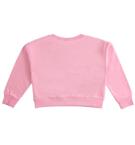 Crewneck sweatshirt for girls  from 8 to 16 years by iDO ROSA-2811