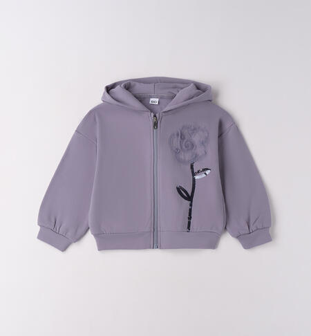 Felpa iDO bambina GRIGIO