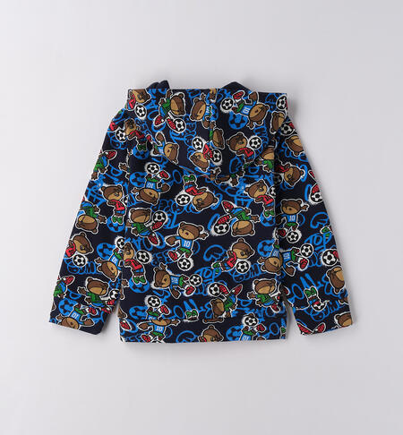 Felpa iDO bambino BLU-MULTICOLOR-6BUM