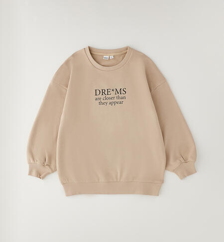 iDO girls' sweatshirt BEIGE