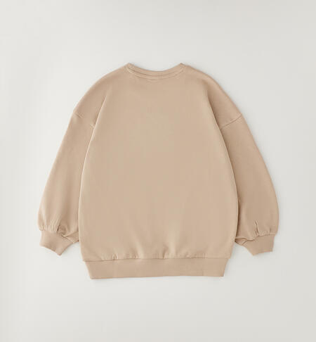iDO girls' sweatshirt BEIGE-0941
