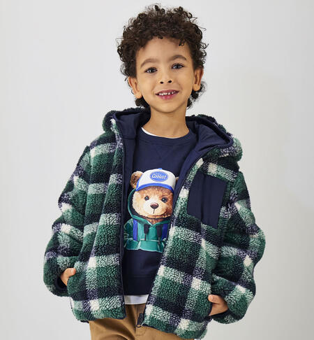 Felpa iDO per bambino BLU