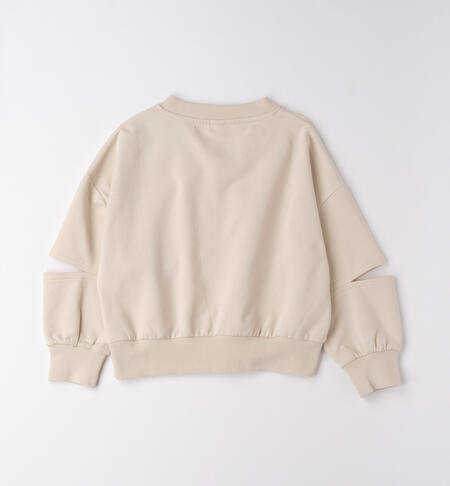 iDO girls' sweatshirts ECRU'-0164