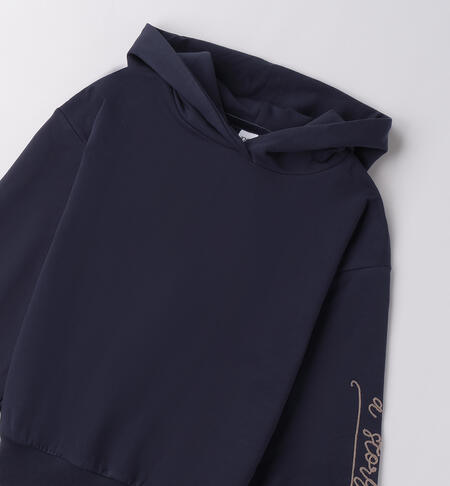 Felpa iDO ragazza BLU-3853