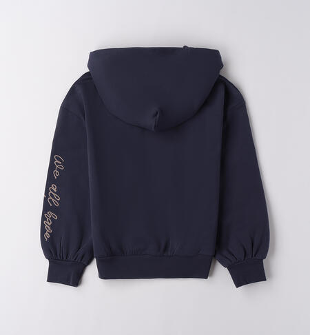 Felpa iDO ragazza BLU-3853