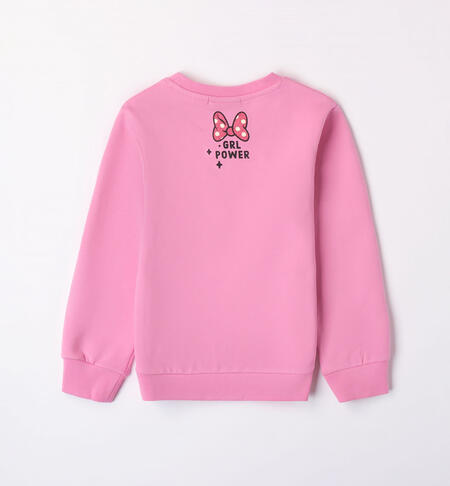 Felpa Minnie bambina Disney da 3 a 8 anni iDO ROSA-2415