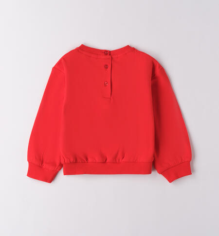 Felpa natalizia bambina ROSSO-2236