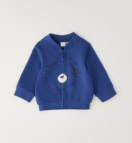 Felpa neonato iDOMini BLU
