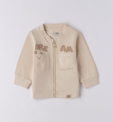Felpa neonato iDOMini BEIGE