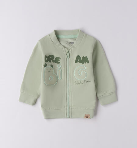 Felpa neonato iDOMini VERDE -4835
