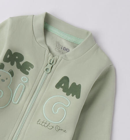 Felpa neonato iDOMini VERDE -4835