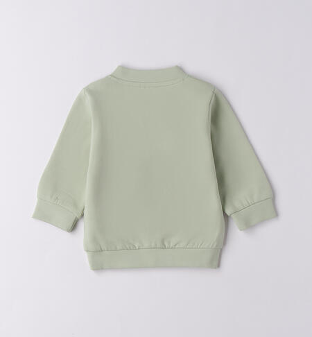 Felpa neonato iDOMini VERDE -4835