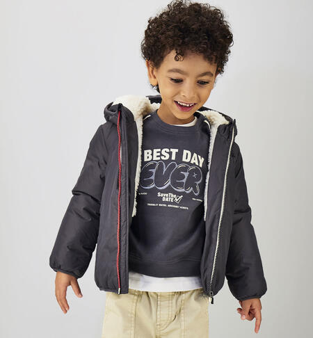 Felpa per bambino GRIGIO