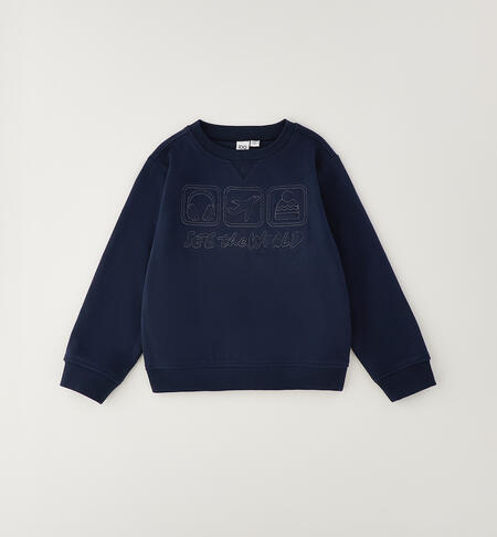Felpa per bambino iDO NAVY-3885