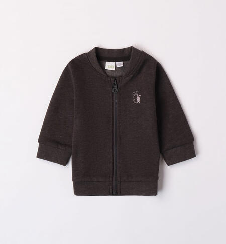 iDO sweatshirt for boys from 1 to 24 months GRIGIO SCURO MELANGE-8963