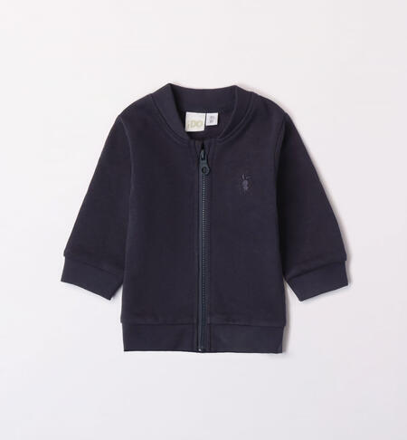 Boys' fleece tracksuit BLUE