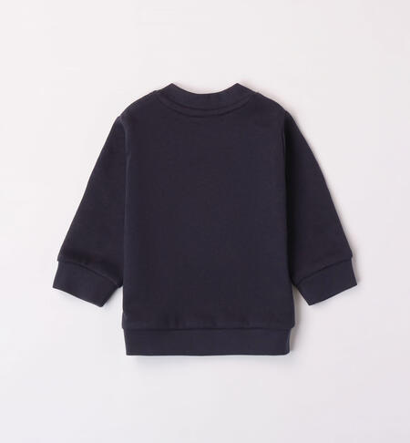 iDO sweatshirt for boys from 1 to 24 months NAVY-3885