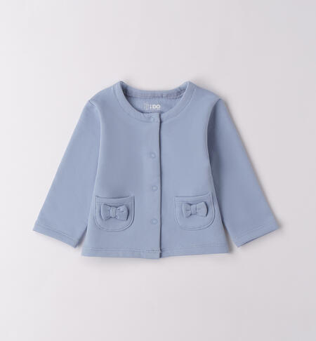 Felpa per neonata AZZURRO-3814