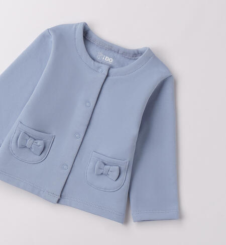 Felpa per neonata AZZURRO-3814
