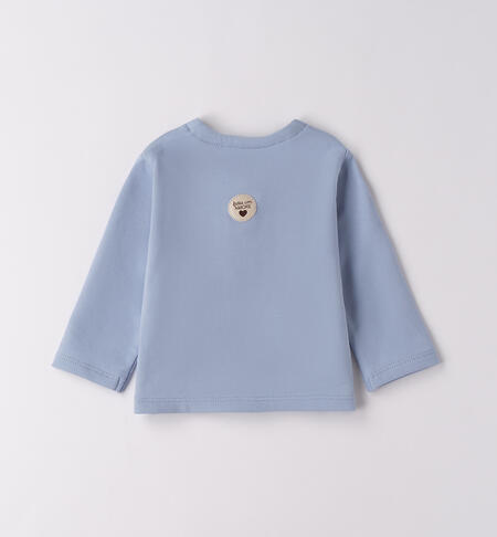 Felpa per neonata AZZURRO-3814