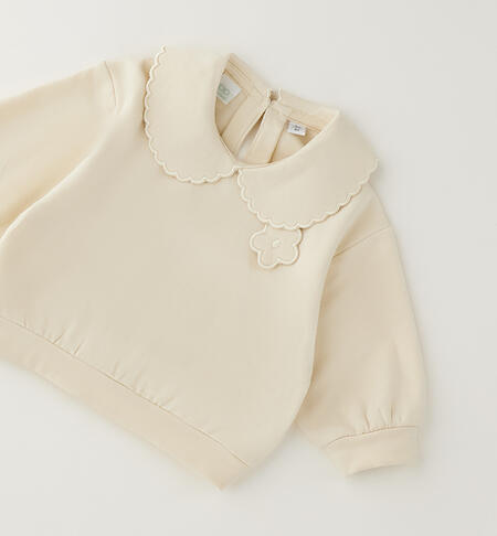 Felpa per neonata BEIGE-0151