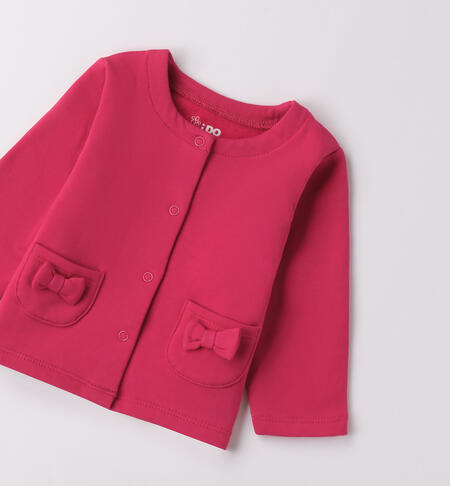 Felpa per neonata MAGENTA-2681