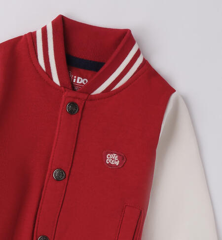 Felpa per neonato ROSSO-2259