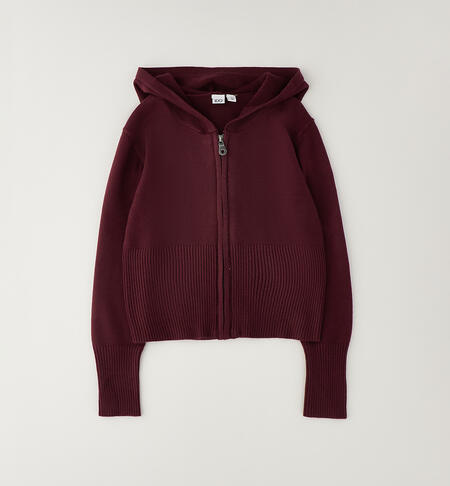 Felpa per ragazza iDO BORDEAUX-2953