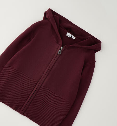 Felpa per ragazza iDO BORDEAUX-2953
