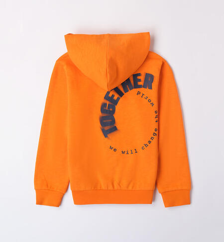 Boys' hoodie ARANCIONE-1836